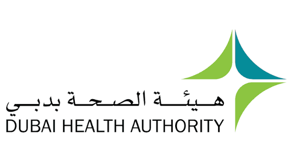 Dubai Health Authority — 13 CME points accreditation (logo links to dha.gov.ae)